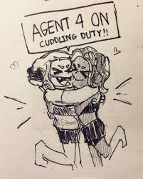Pin By Alberto On Splatoon Art Memes Splatoon Cuddling