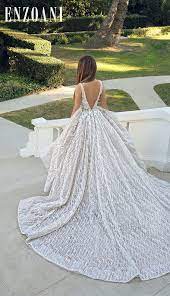 Romantic And Dreamy With The Perfect Dose Of Glitz And Glam Gown Nellie Enzoani Wedding Weddinggown Enzoani Wedding Dresses Wedding Dresses Wedding Gowns