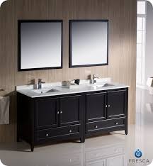 Vanitiesdepot.com is a leading bathroom vanity retailer, offering the most competitive prices and best selection. 72 Espresso Traditional Double Sink Bathroom Vanity With Top Sink Faucet And Linen Cabinet Option
