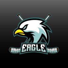 Birds Of Prey Movie Logo Transparent Eagle Hockey Sports Logo Design Hockey Badge Sport Png And Vector With Transparent Background For Free Download In 2020 Sports Logo Design Logo Design Sports Logo
