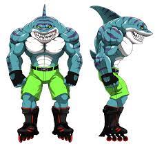 Pin By Kevin Gamboa Hernandez On Street Shark Shark Man Cool Cartoons Shark