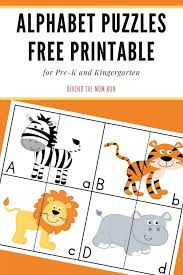 If you get stumped on any of them, not to worry, of course we will give you the answers! Alphabet Free Printable Puzzle Wild Animals Free Printable Puzzles Printables Free Kids Printable Puzzles
