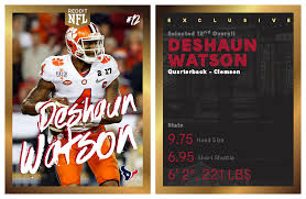 At the fanduel sportsbook, the denver broncos are now favored to land deshaun watson: Round 1 Pick 12 Deshaun Watson Qb Clemson Houston Texans Nfl
