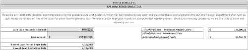To receive full loan forgiveness, you need to maintain additionally, money from your ppp loan must be spent on eligible expenses (see below) during the covered period. Https Cdn2 Hubspot Net Hubfs 4424774 P 26s 20 20ppp 20forgiveness 20tool 20how To Pdf