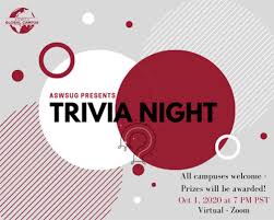 What is the first digit of pi? Trivia Night October 1 Aswsu Global Washington State University