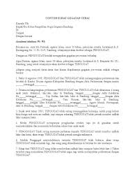 Menyerahkan surat gugatan cerai sebanyak 8 rangkap. Contoh Surat Gugatan Cerai