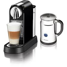 Nespresso vertuoplus coffee and espresso machine bundle with aeroccino milk frother by de'longhi, 5.6 x 16.2 x 12.8 inches, grey automatic coffee/espresso maker: Amazon Com Nespresso Citiz Espresso Maker With Aeroccino Plus Milk Frother Black Combination Coffee Espresso Ma Nespresso Best Espresso Machine Milk Frother