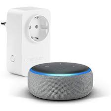 2x Echo Dot 3ª Generazione Tessuto Grigio Chiaro Amazon Smart Plug Compatibile Con Alexa Elettronica Ebook Reader E Accessori Accessori Amazon Elettronica