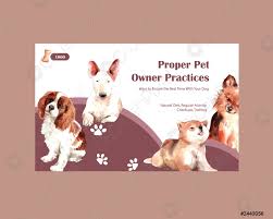 Die vorlagen sind doch verschiedenen größen zugänglich. Website Vorlage Mit Hunden Und Futterdesign Fur Internet Und Stock Vektorgrafi Crushpixel