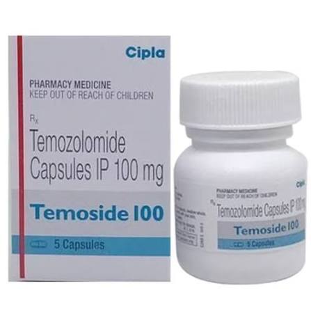 Temoside - Temozolomide 100 Mg Capsules | Anti-cancer Treatment For Brain Tumors, Prescription Medicine at 3000.00 INR at Best Price in Delhi | Modern Times Helpline Pharma