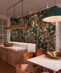25 bright tropical kitchen decor ideas