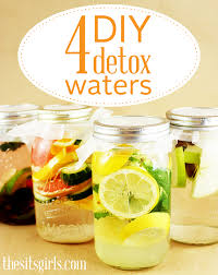 4 diy detox waters