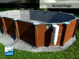 Kit piscine beton hors sol. Piscine Caron Piscine Hors Sol Youtube