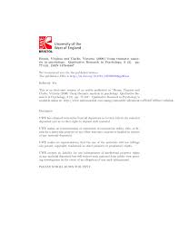 Investigating leadership, gender, and coaching level using the revised leadership for while this is a good sample size, the problem lies. Pdf Using Thematic Analysis In Psychology