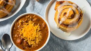 Cinnamon rolls are basically crack. People In Some States Eat Cinnamon Rolls With Chili Simplemost