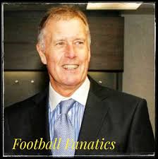 Sir Geoff Hurst now aged 82. Scored 242 goals in 500 appearences for West  Ham,then went to Stoke City and West Brom. Remembered mostly for his 3  goals in the 1966 World Cup Final.