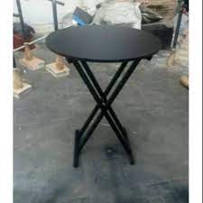 Serpong, tangerang selatan kota hari ini. Meja Bulat Diameter 60cm Meja Bundar Meja Lipat Meja Makan Meja Belajar Shopee Indonesia