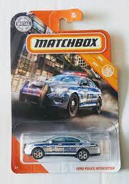 Collection by rick appleton (diecastpapa). Matchbox 2020 Mbx City Ford Police Interceptor Gkk86 At Jtc Collectibles Ford Police Matchbox Interceptor