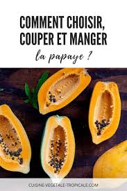 Comment Choisir Couper Et Manger La Papaye Papaye Papaye Fruit Fruits Exotiques