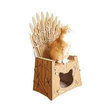 Iron Throne Cardboard Cat House Cardboard Cat House Cat House Cat Castle