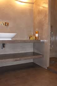 Beton Cire Saint Malo Faire Votre Salle De Bain En Beton Cire Avec La Maison Des Ocres Salle De Bain Salle De Bain En Beton Et Deco Salle De Bain