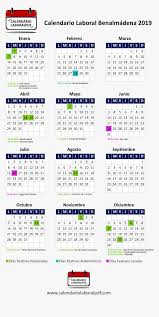 Tercer bimestre 2021 (8 semanas) publicación de materias: Calendario Laboral Elche 2019 Hd Png Download Kindpng