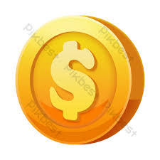 Download Round Cartoon Gold Coin Free Drawing Png Images Psd Free Download Pikbest