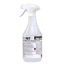 Tx167 70 Isopropyl Alcohol 16oz Trigger Spray Bottle