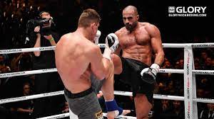 Badr hari vs rico verhoeven full fight #collision2 glory kickboxing 2019 21 december veronica fight dutch nederlands comentator ko knockout highlights up. Video Badr Hari Knocks Rico Verhoeven Down Twice Suffers Leg Injury Fightmag