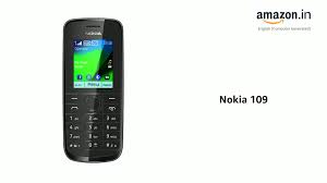 Nokia 109 (Black) : Amazon.in: Electronics