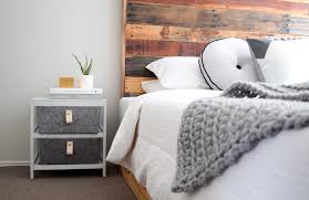 Kmart Hack Side Table Dark And Wicker To Light And Felt Scandi Style Our expansive bedside table collection provides the perfect bedroom complement. kmart hack side table dark and wicker