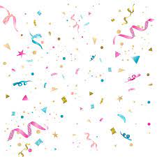 Download Premium Vector Of Pink And Blue Confetti Background Vector 553727 Confetti Background Confetti Background Wallpapers Birthday Background Wallpaper