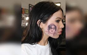 Singer Kelsy Karter Just Got A Harry Styles Face Tattoo