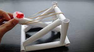 How To Make A Catapult Out Of Paper - Youtube