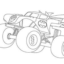 Monster truck coloring pages are designed for boys of all ages: Monster Truck Grave Digger Coloring Page Kids Play Color