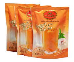 Number One Brand Instant Thai Milk Tea 3 In 1 Delicious Aromatic Original Thai Milk Tea 3 Bags 3 Bags X 5 Pack Thai Milk Tea Matcha Green Tea Powder Milk Tea