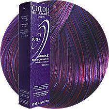 Ion Color Brilliance Brights Semi Permanent Hair Color Purple Ion Hair Colors Ion Hair Color Chart Hair Color Chart