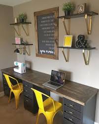Epoxy resin desk from our crafty mom. 60 Favorite Diy Office Desk Design Ideas And Decor Ideaboz Office Desk Designs Diy Office Desk Home Office Decor