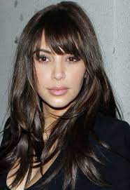 Beauty Kim Kardashian Hair Hairstyles With Bangs Fringe Hairstyles
