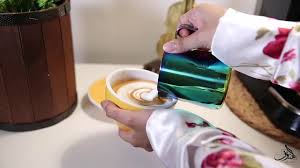 طريقة رسم اللاتيه ارت بدون مكينه Youtube