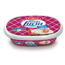Il formaggio spalmabile é un prodotto fresco e versatile che può essere utilizzato come ingrediente per finger food, antipasti, primi piatti o dolci golosi. Santa Lucia Formaggio Fresco Spalmabile Senza Lattosio Gr 150