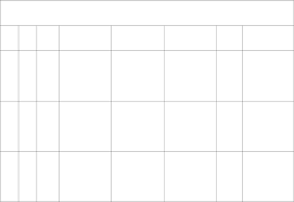Blank Abc Chart Template Free Download