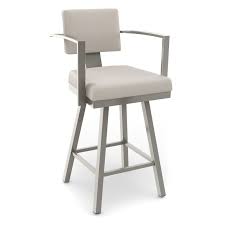 Amisco Akers Swivel Bar Stool With Arms 30 In Bar Stools Swivel Counter Stools Swivel Bar Stools