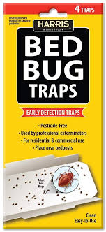 Yellow stains on mattress bed bugs. Amazon Com Harris Bed Bug Traps For Early Detection Monitoring 4 Pack Home Pest Control Traps Garden Outdoor