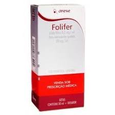 Folifer Para Que Serve Composicao Como Tomar Bula Arese Medica Bula