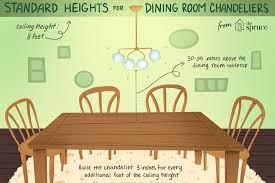 You should be able to sneak a few drawers or pullouts underneath without. Hanging A Dining Room Chandelier At The Perfect Height