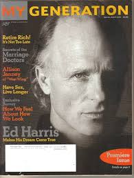 MY GENERATION, MARCH-APRIL 2001: Tim Bogardus, Judith Levine, Sue Woodman,  Carin Rubenstein, David Brauer, Donna Jackson, Jerry Greenfield, Ben Cohen,  Allison Janney, Ed Harris, Annie Cheney, David Feldman, Marilyn Johnson,  Amy Bloom,