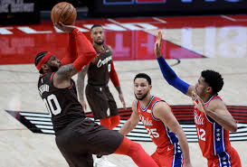 Carmelo anthony has been in the nba for 18 seasonscredit: Carmelo Anthony Sinks Go Ahead Free Throws To Propel Portland Trail Blazers Past Philadelphia 76ers Syracuse Com