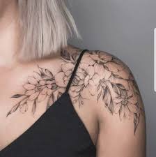 New Tattoo Flower Shoulder Cap Roses 63 Ideas Tattoos For Women Flowers Shoulder Tattoos For Women Tattoos For Women Half Sleeve
