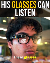 These glasses hear what’s being said and turn it into words you can see.  Madhav Lavakare built these to help people who need a little extra  support., This is the story of his incredible invention